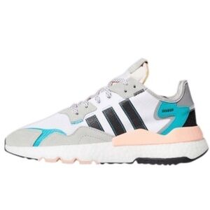Adidas Nite Jogger Hi Res Aqua Sneaker Size 8.5 Women